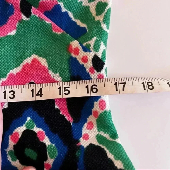 đ
șNWTÂ Gabby Skye sleeveless disco mod multi color liberty floralâdress side 8 - Picture 9 of 12